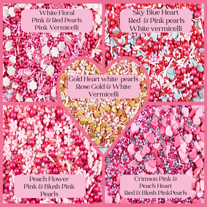 Valentine Sprinkles VS Multipack 11 - 100 gms