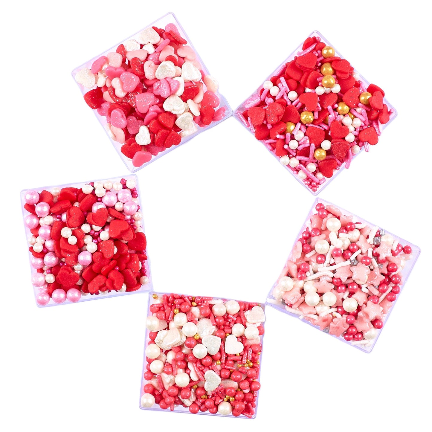 Valentine Sprinkles VS Multipack 07 - 100 gms