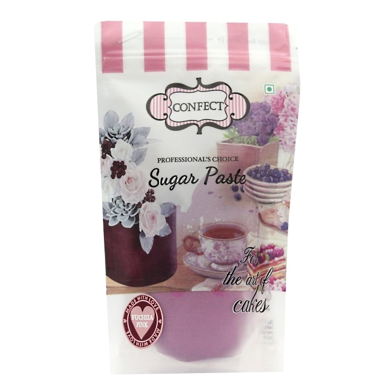 Fuchsia Pink Sugar Paste-1