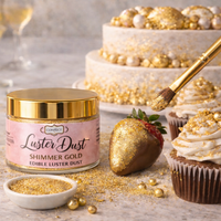 Shimmer Gold | Edible Luster Dust 5 Gms