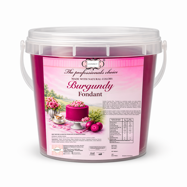 Fuschia Pink | Edible Natural Fondant (4 x 250g)