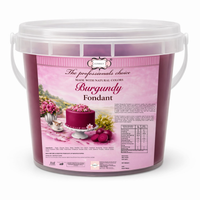 Burgundy | Edible Natural Fondant (4 x 250g)