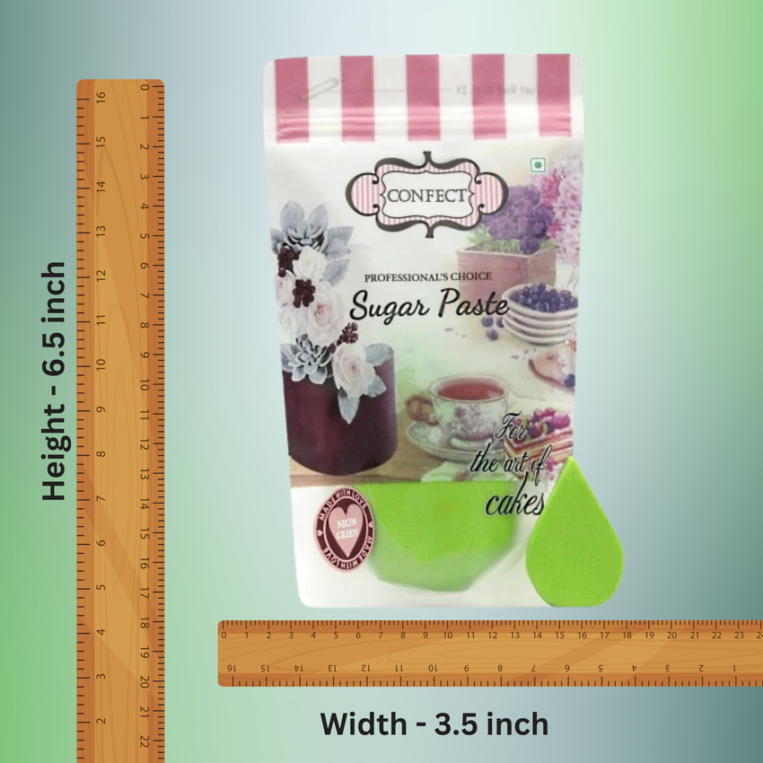 Neon Green Fondant | Edible Sugarpaste 1 Kg