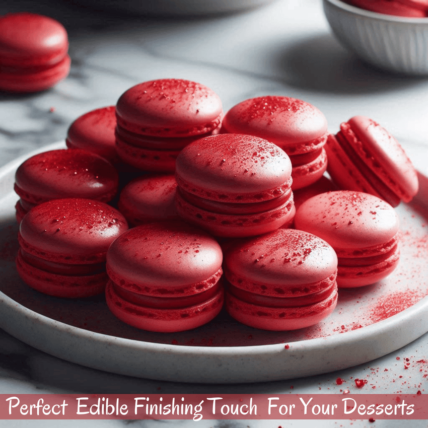 Crystal Wine Red | Edible Luster Dust 5 Gms