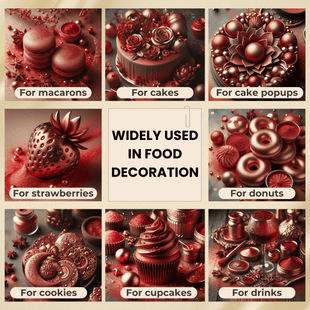 Crystal Copper Bronze | Edible Luster Dust 5 Gms