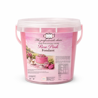 Rose Pink | Edible Natural Fondant (4 x 250g)