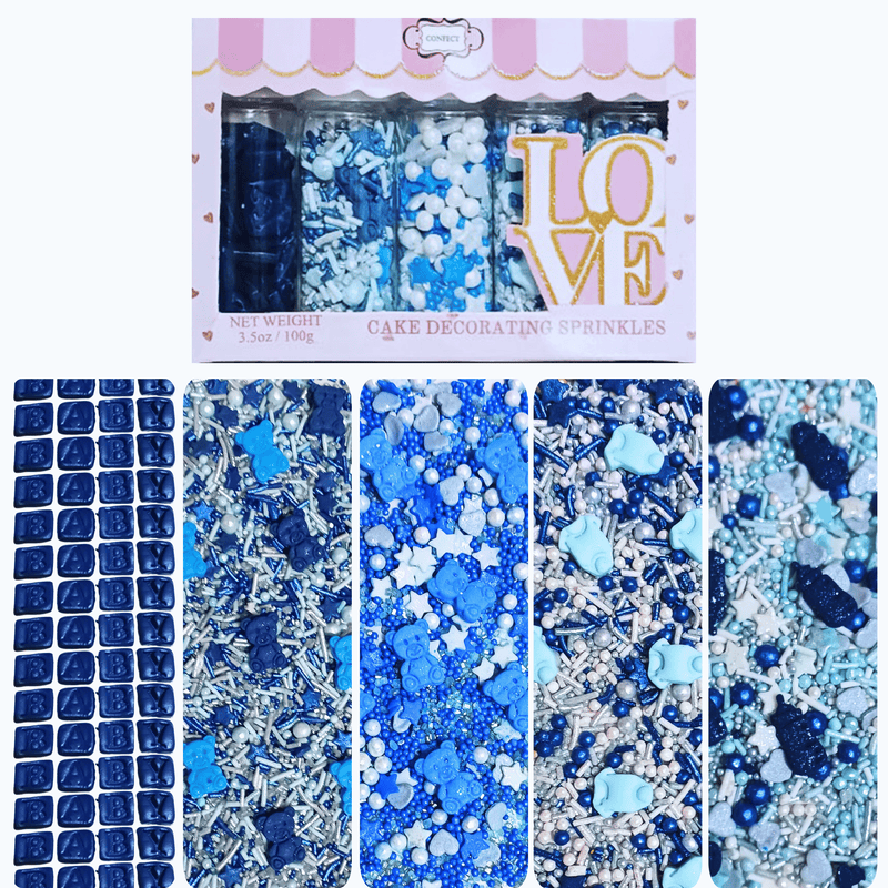 Boys Baby Shower Sprinkles | Gender Reveal Sprinkles