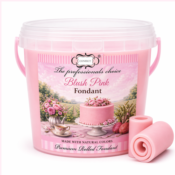 Blush Pink | Edible Natural Fondant (4 x 250g)