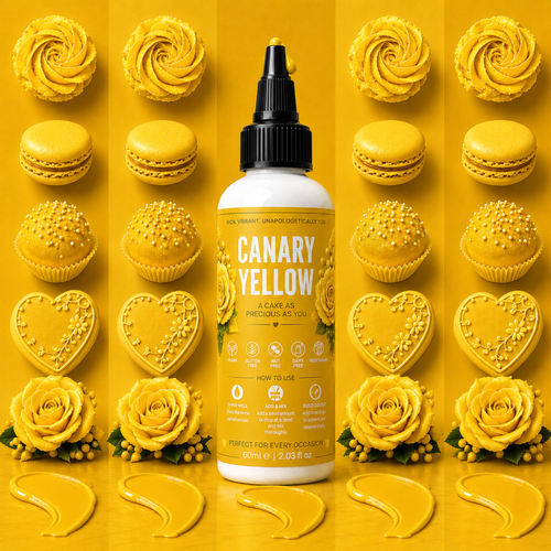 Canary Yellow | Edible Gel Color 60ml