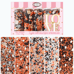 Halloween sprinkles Multipack 3 100 Gms (New)