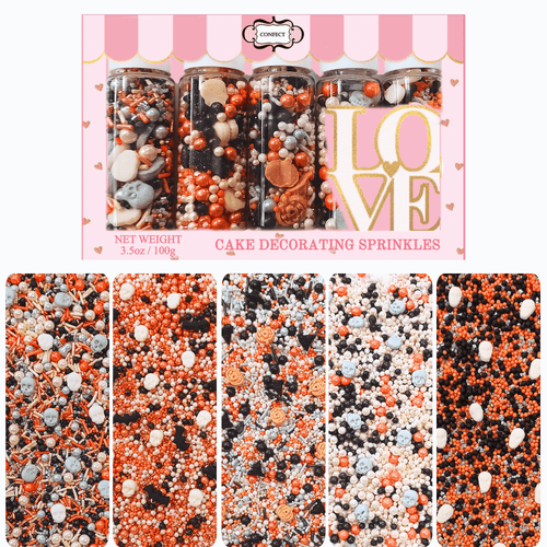 Halloween sprinkles Multipack 3 100 Gms (New)