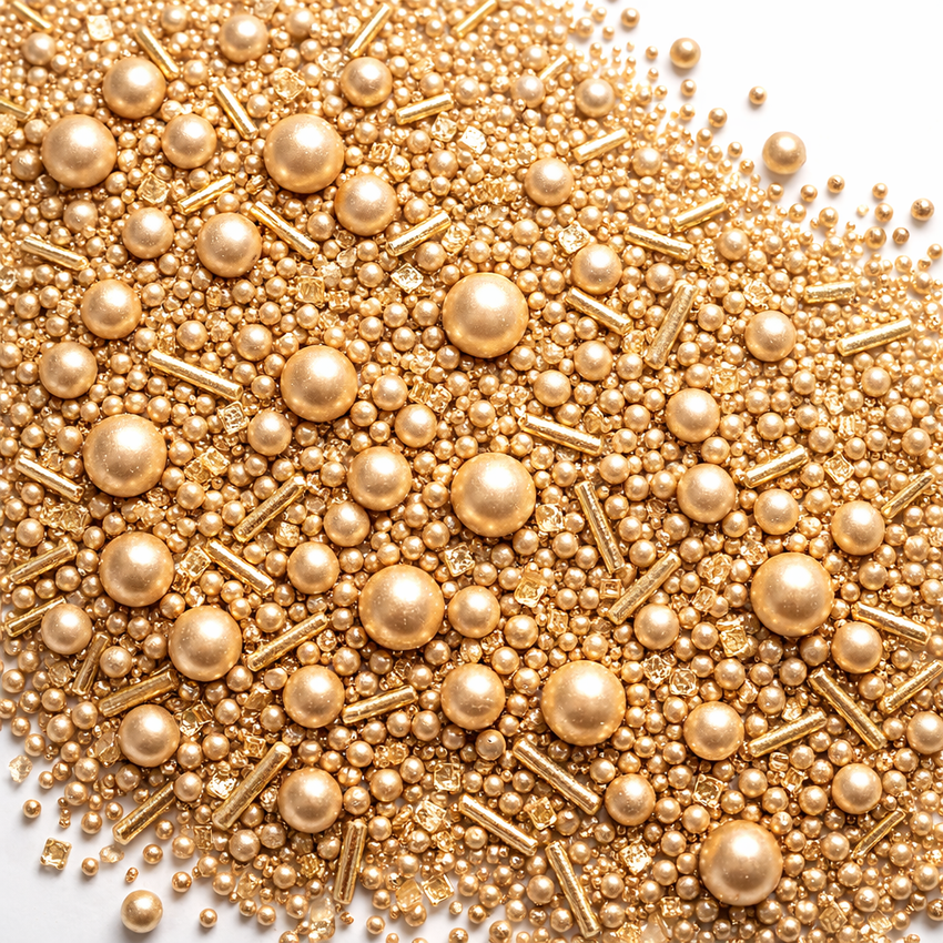Champagne Gold | Sprinkles Bottle for Decoration Bottle 120 g