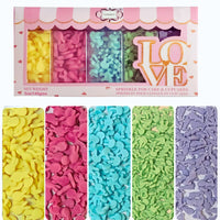 Easter Sprinkles Edible | Edible Sprinkles Mix for Baking & Cake Decorative Pack of 5 (EAST 8) - 100Gms