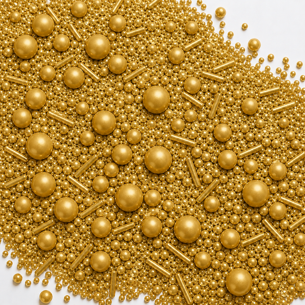Gold | Sprinkles Bottle for Decoration Bottle 120 g