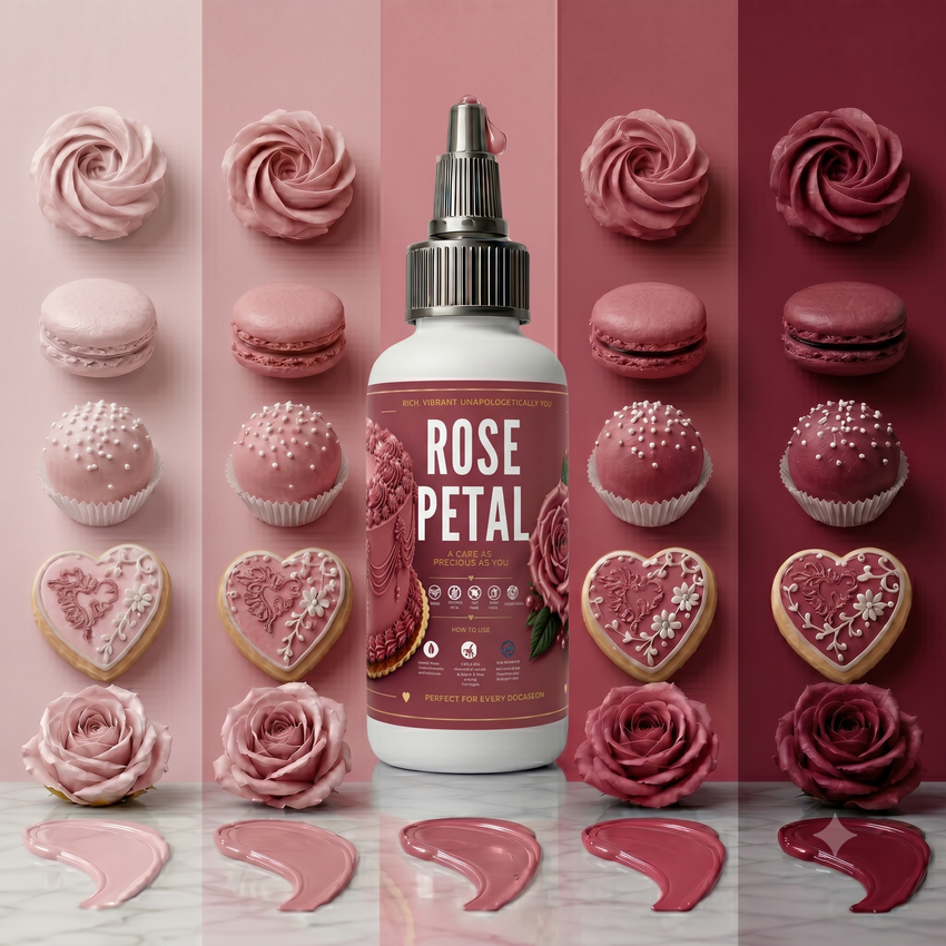 Rose Petal | Edible Gel Color 60ml