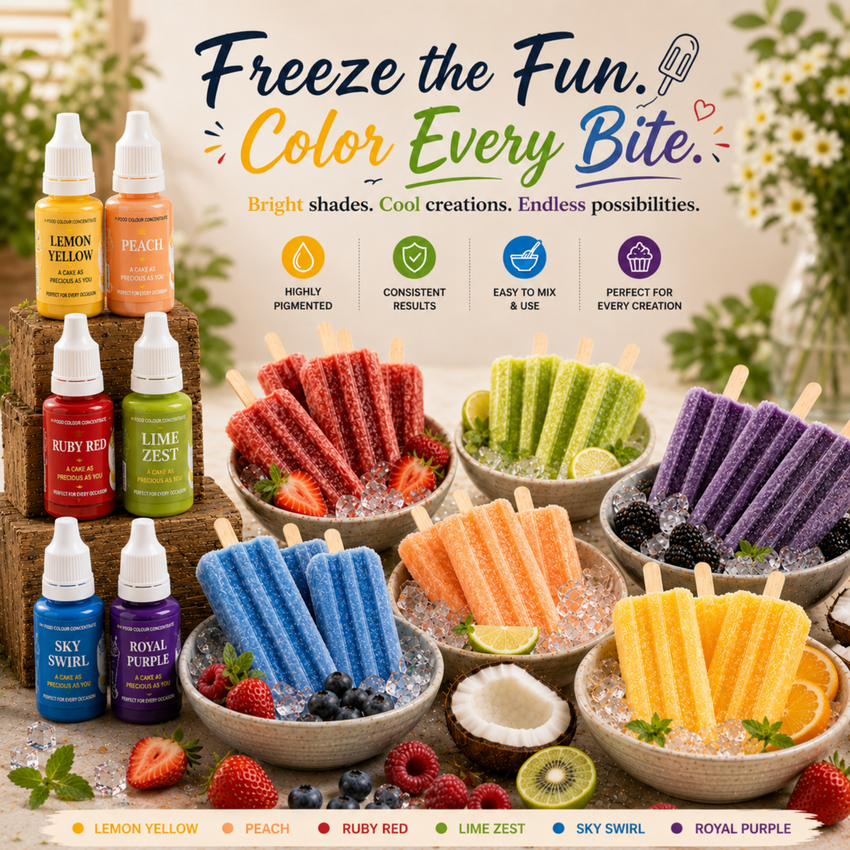 Festival Core | Pack of 6 Edible Water Color