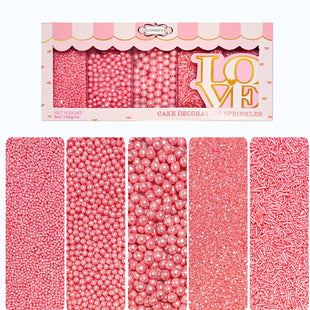 Sprinkles for Cakes & Cupcakes Decoration | USP-27(Valentine Pink)