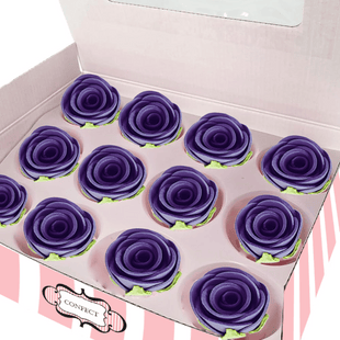 Purple | Edible Sugar Flowers