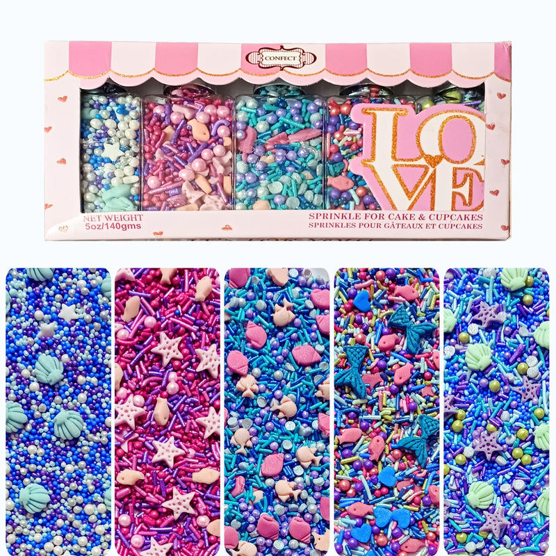 Under the Sea Sprinkles for Decorations 06 | 140 Gm