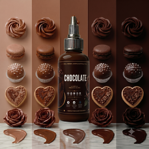 Chocolate | Edible Gel Color 60ml