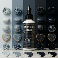 Midnight Black | Edible Gel Color 60ml