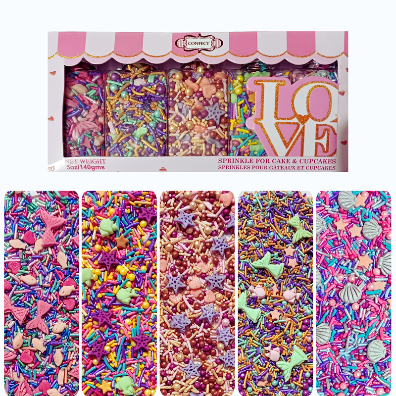 Under the Sea Sprinkles for Decorations 02 | 140 Gm