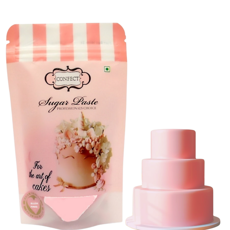 Blush Pink Fondant | Edible Sugarpaste 250 Gm