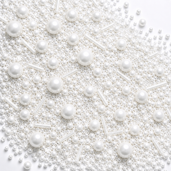 White | Sprinkles Bottle for Decoration Bottle 120 g
