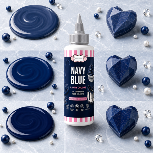 Navy | Edible Candy Color 60ml