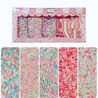 Valentine Sprinkles | 17 Edible Decoration for Baking & Dessert 100 Gms