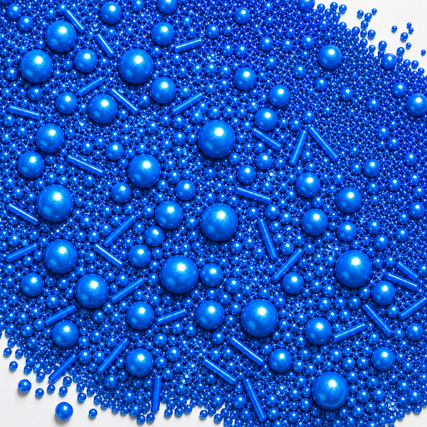 Bright Blue | Sprinkles Bottle for Decoration Bottle 120 g
