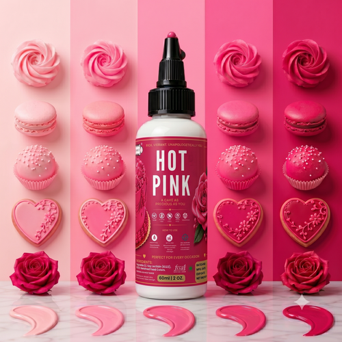 Hot Pink | Edible Gel Color 60ml