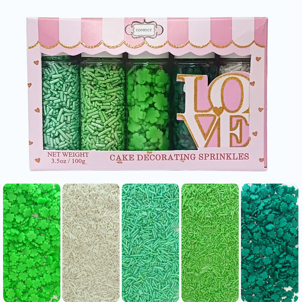 St. Patrick's Sprinkles Multipack 8 | 140g