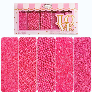 Sprinkles for Cakes & Cupcakes Decoration | USP-7(Hot Pink)