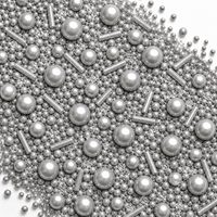 Silver | Sprinkles Bottle for Decoration Bottle 120 g