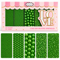 Sprinkles for Cakes & Cupcakes Decoration | USP-11(Pea Green)