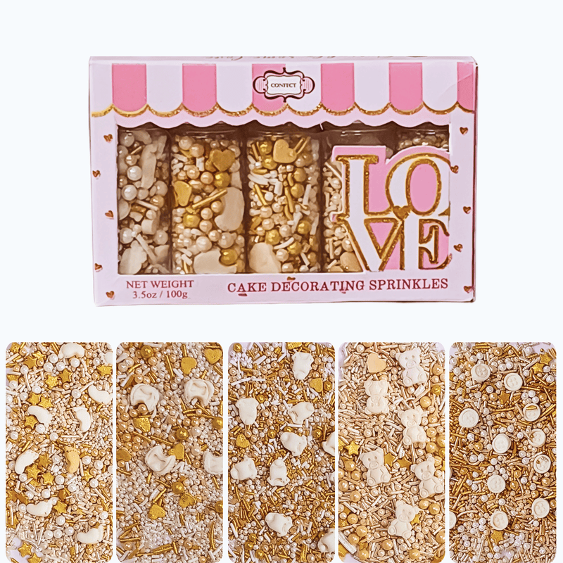 Baby Shower Sprinkles |Edible Sprinkles For Cake & Cupcake Decoration