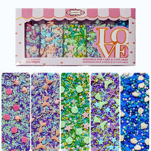 Under the Sea Sprinkles for Decorations 10 | 140 Gm