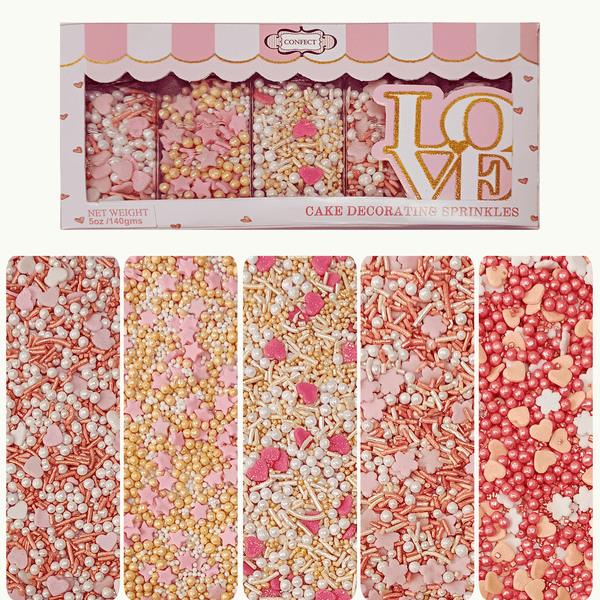 Valentine Sprinkles Multipack 9 | 140g