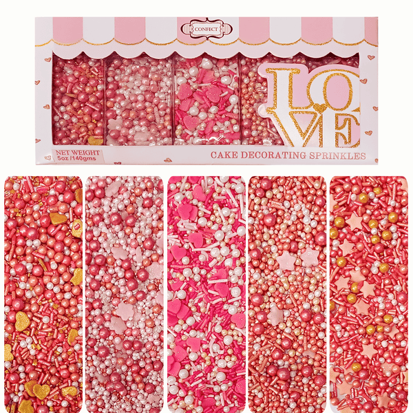 Valentine Sprinkles Multipack 13 | 140g