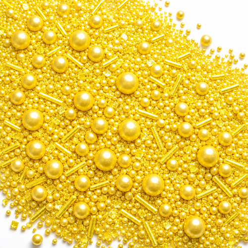 Yellow | Sprinkles Bottle for Decoration Bottle 120 g