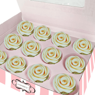 Ivory | Edible Sugar Flowers