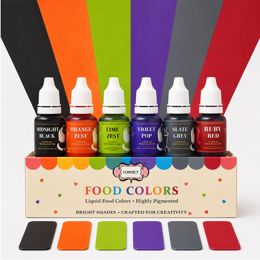 Halloween | Pack of 6 Edible Water Color