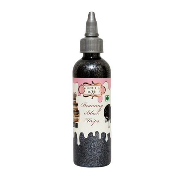 Beaming Black | Edible Drips 110g