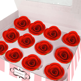 Red | Edible Sugar Flowers