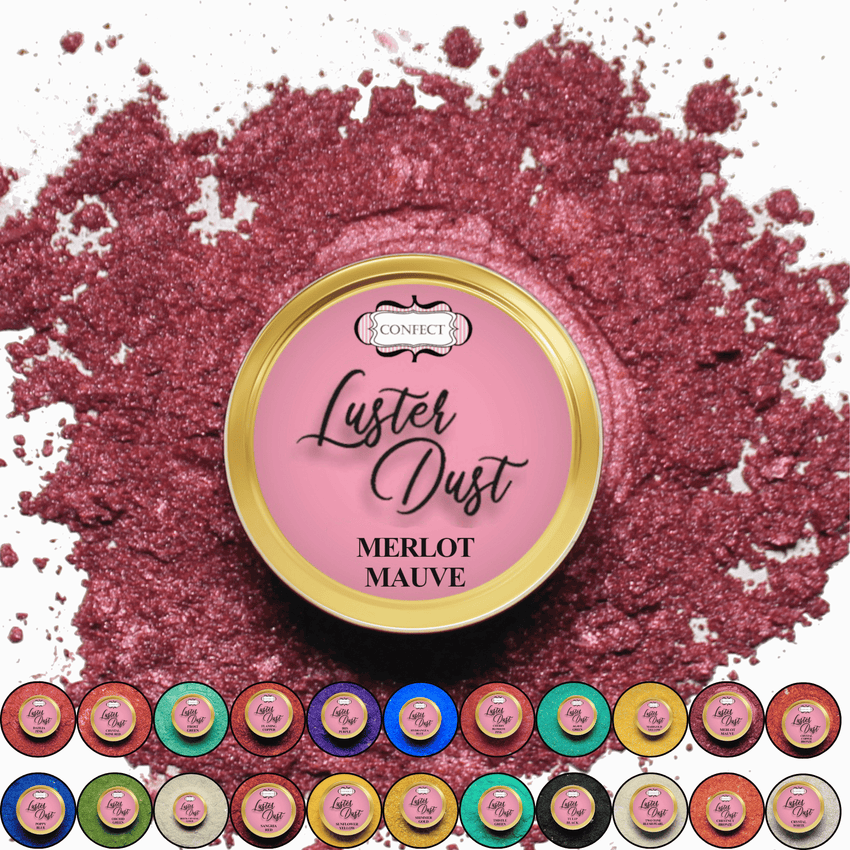 Merlot Mauve | Edible Luster Dust 5 Gms