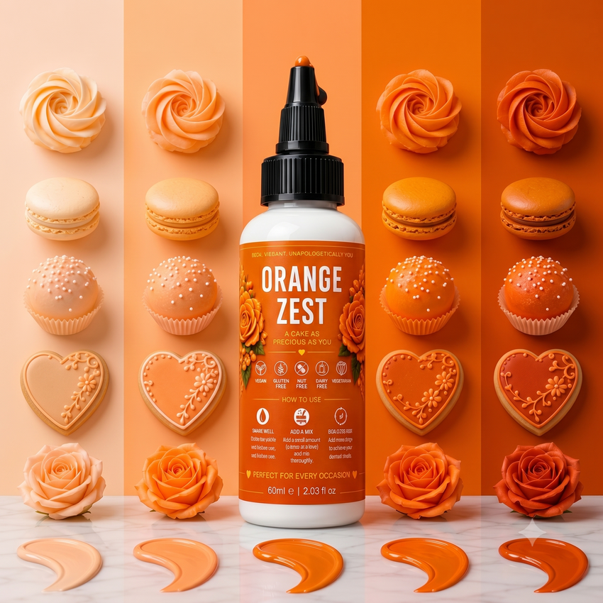Orange Zest | Edible Gel Color 60ml