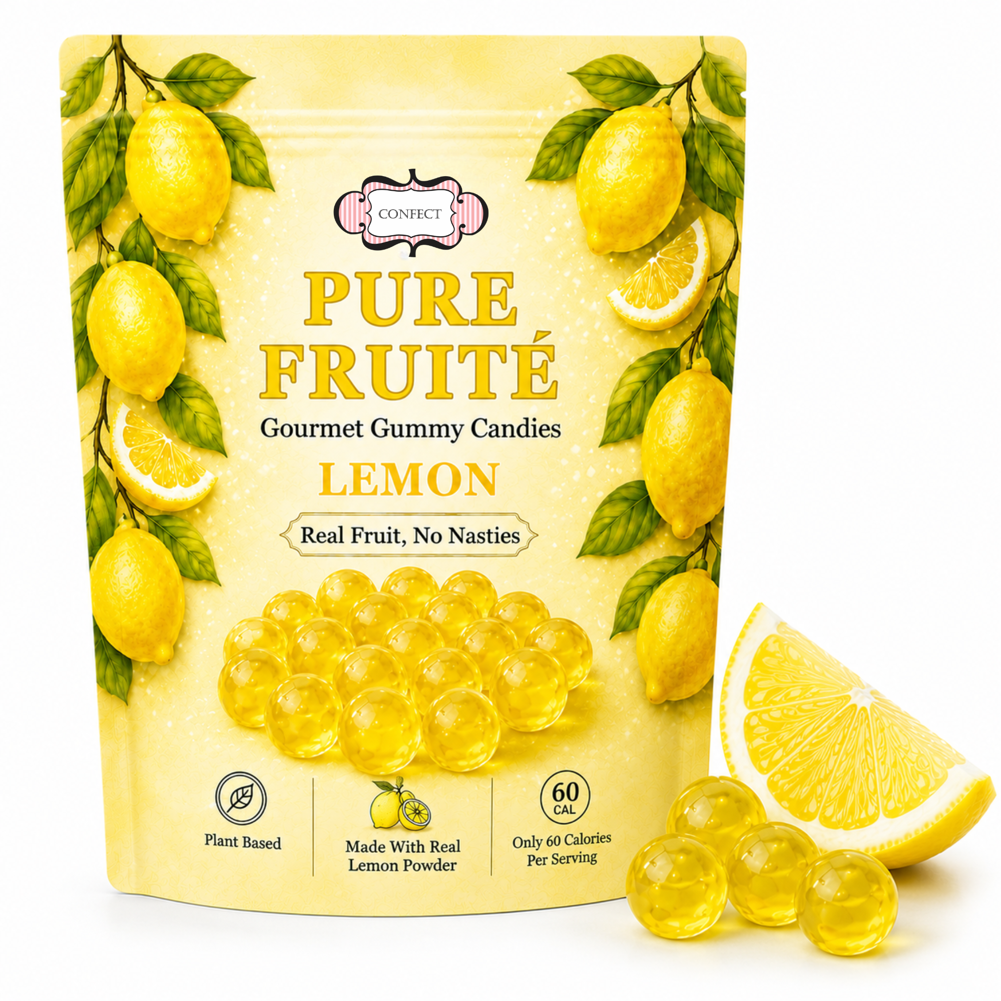 Lemon Drop Burst Gummies