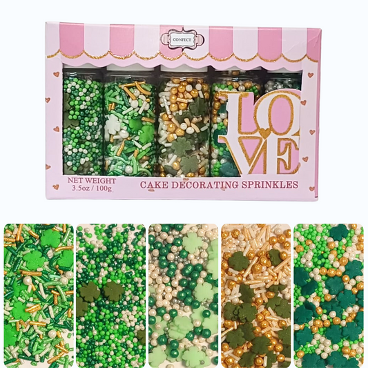 St. Patrick's Sprinkles PS Multipack 3 - 100 gms