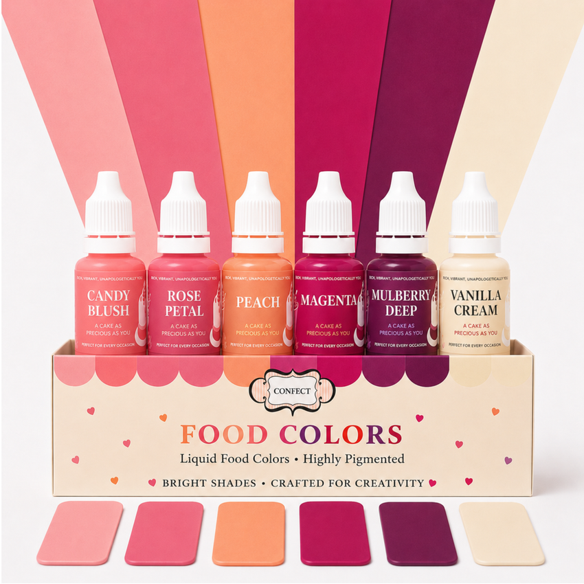 Valentine | Pack of 6 Edible Water Color